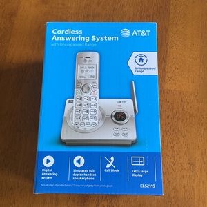 New in Sealed Box AT&T Cordless Answering System El52119